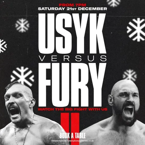 Usyk VS Fury Date